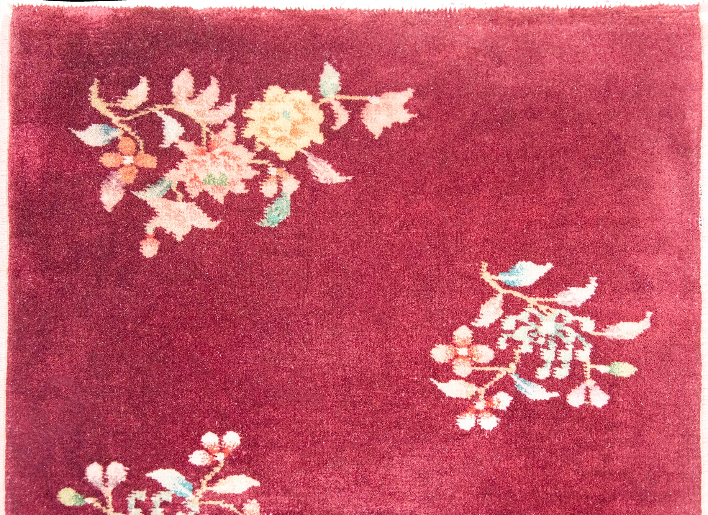 Early 20th Century Chinese Art Deco Rug For Sale 3