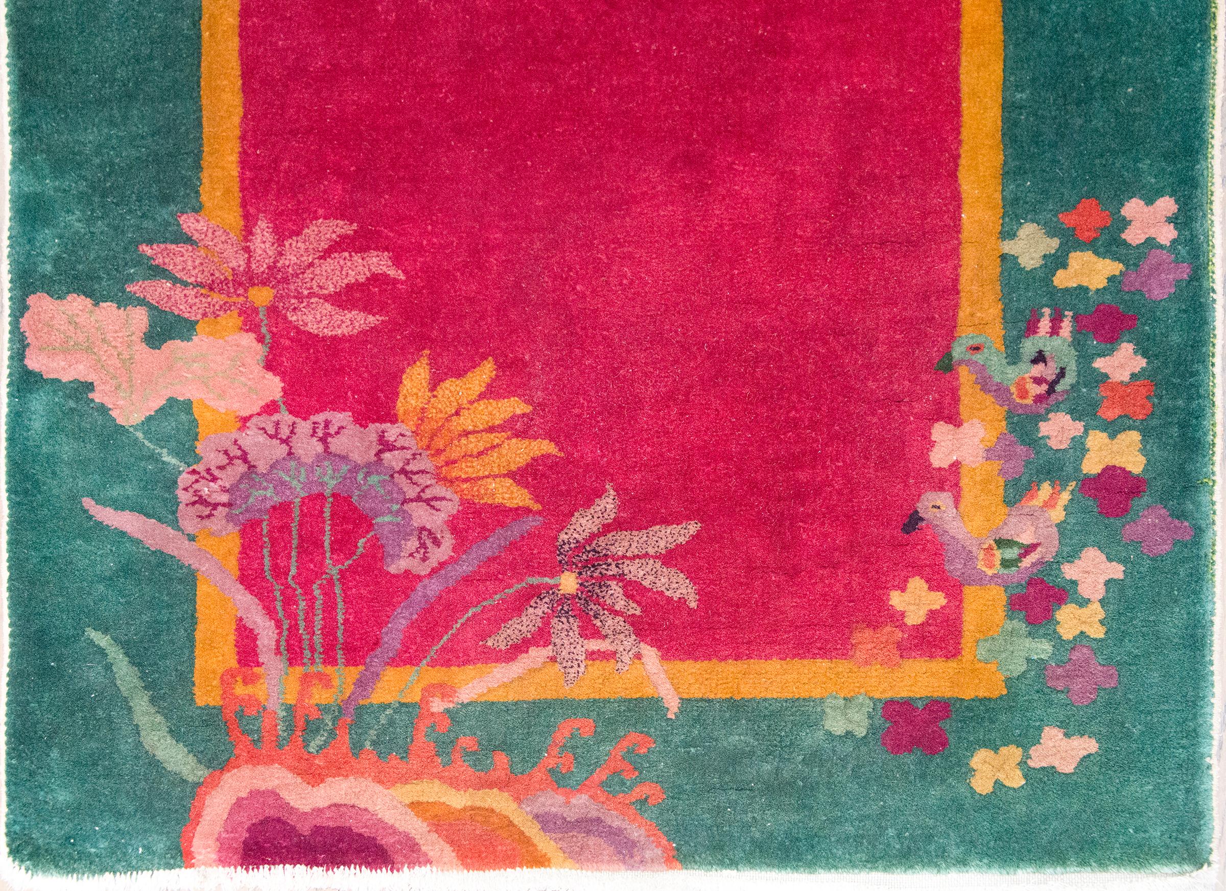 Early 20th Century Chinese Art Deco Rug For Sale 3