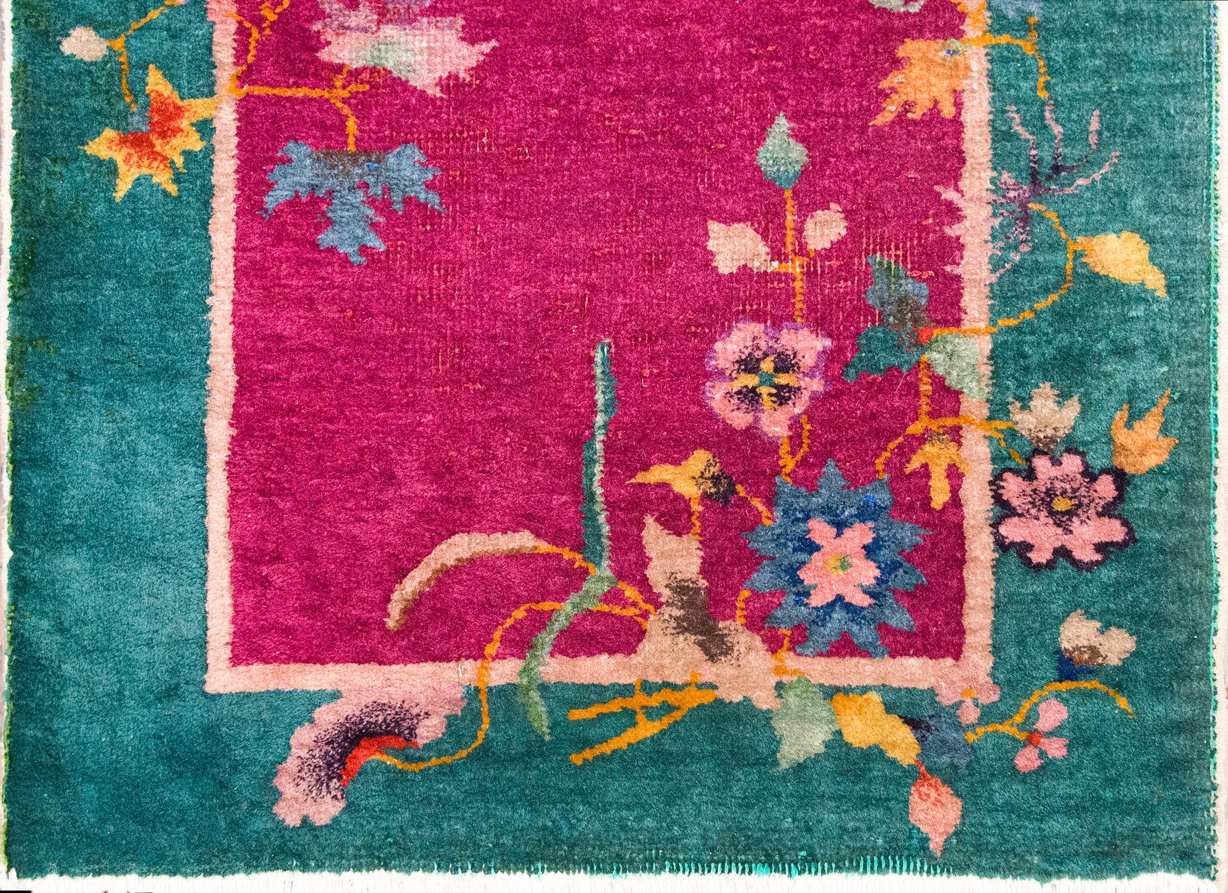 Early 20th Century Chinese Art Deco Rug For Sale 3