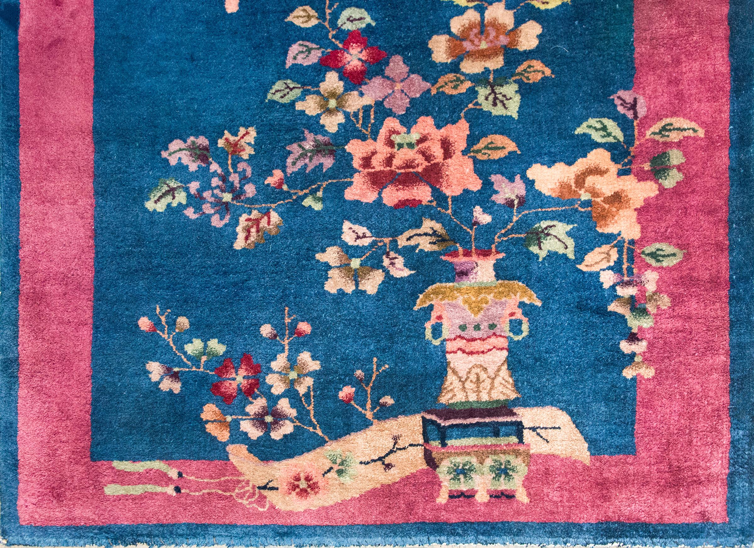 Early 20th Century Chinese Art Deco Rug For Sale 3