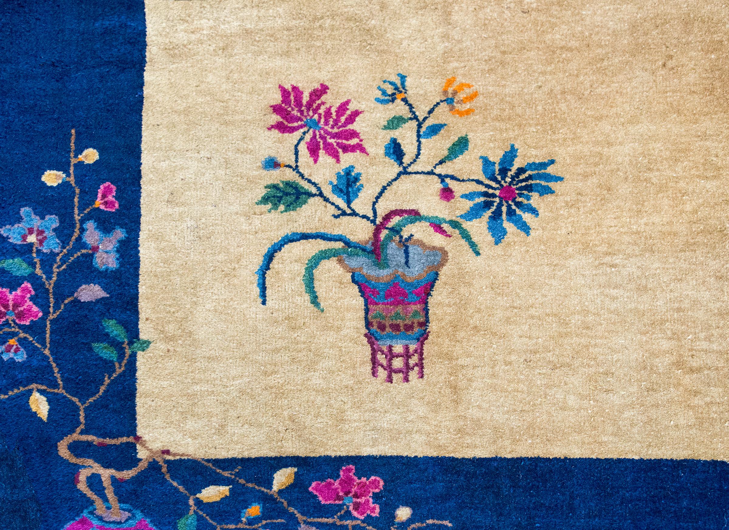 Alfombra Art Decó china de principios del siglo XX en venta 2