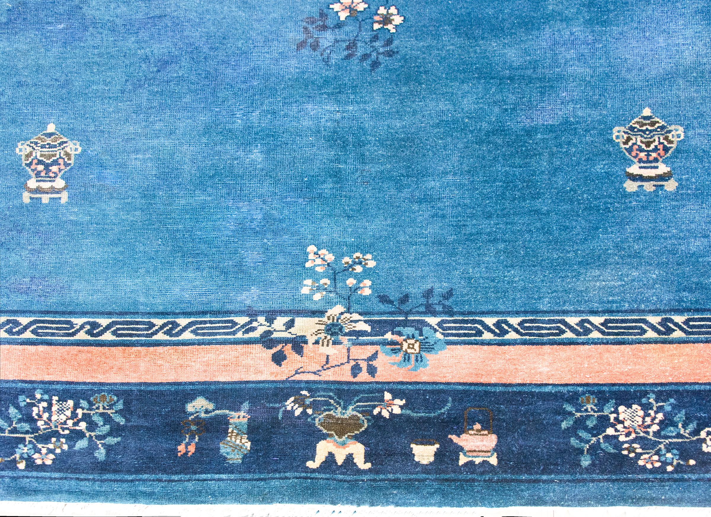 Early 20th Century Chinese Art Deco Rug im Angebot 1