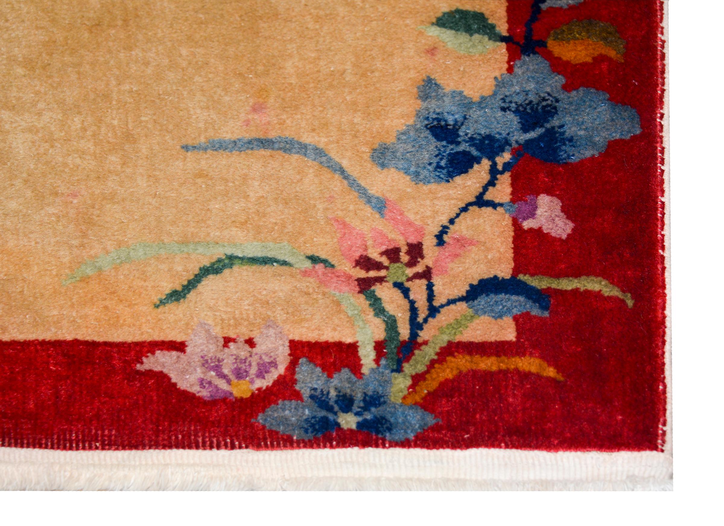 Chinesischer Art-déco-Teppich des frühen 20. Jahrhunderts im Angebot 2