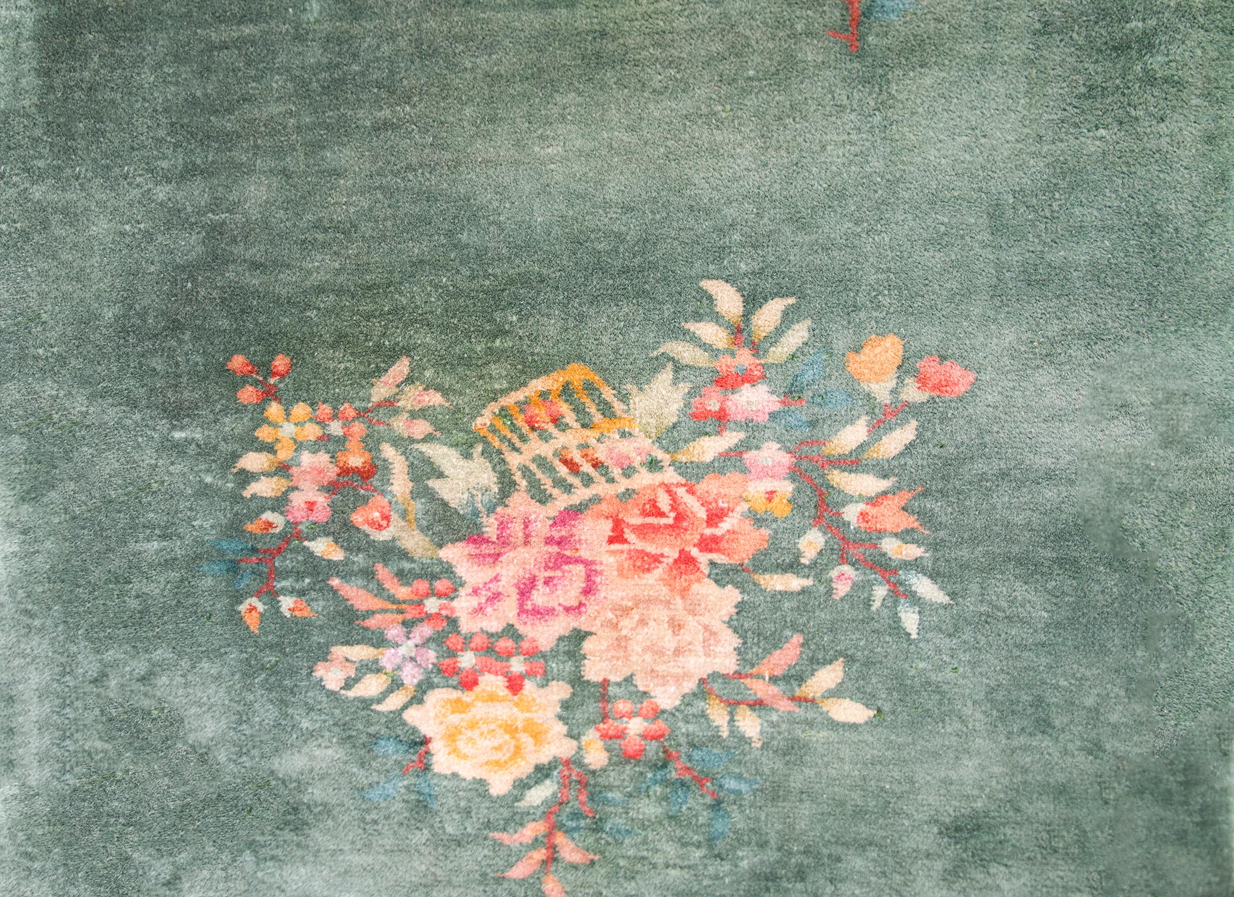 Chinesischer Art-Déco-Teppich aus dem frühen 20. im Angebot 2