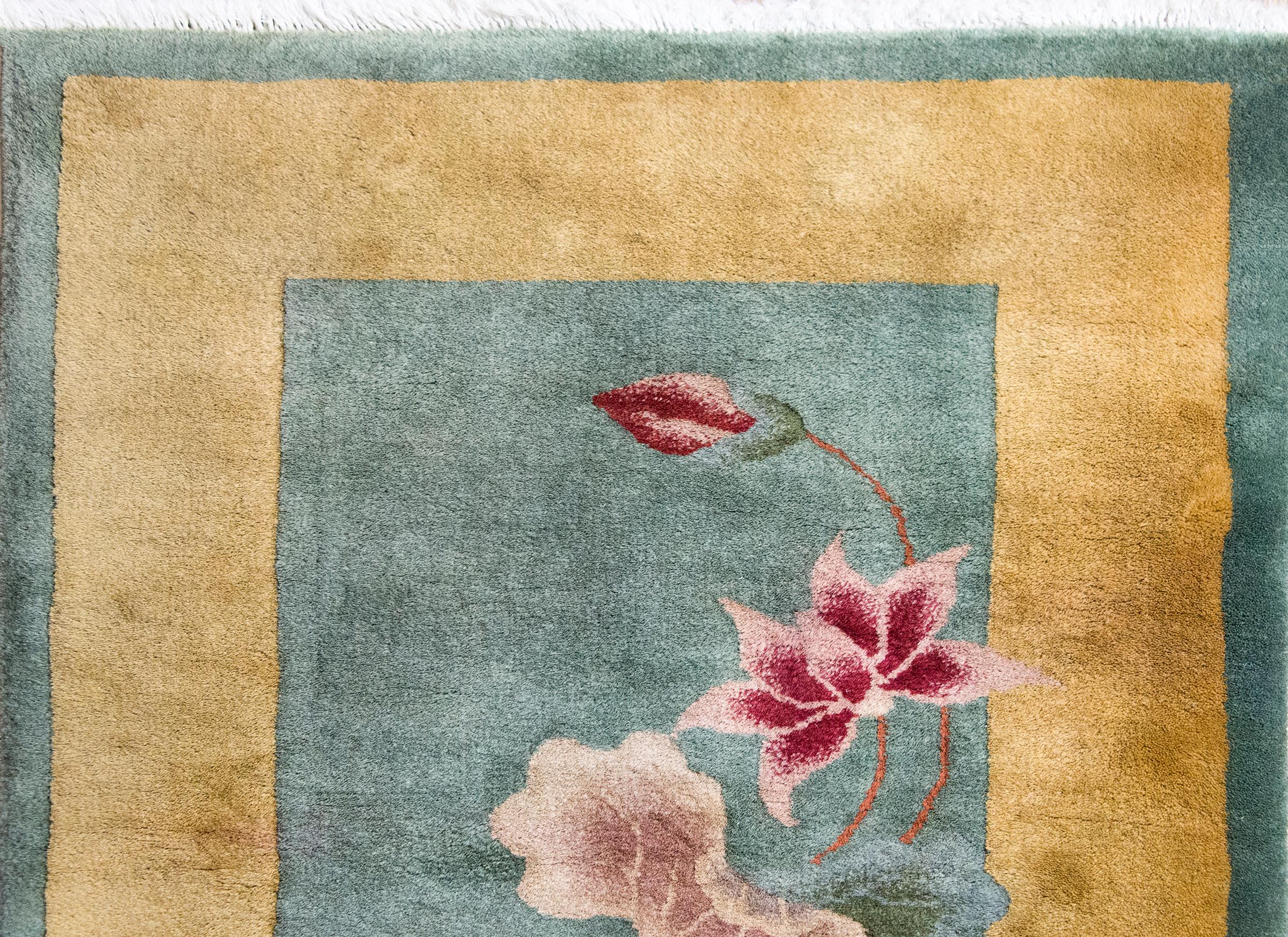 Early 20th Century Chinese Art Deco Rug For Sale 4