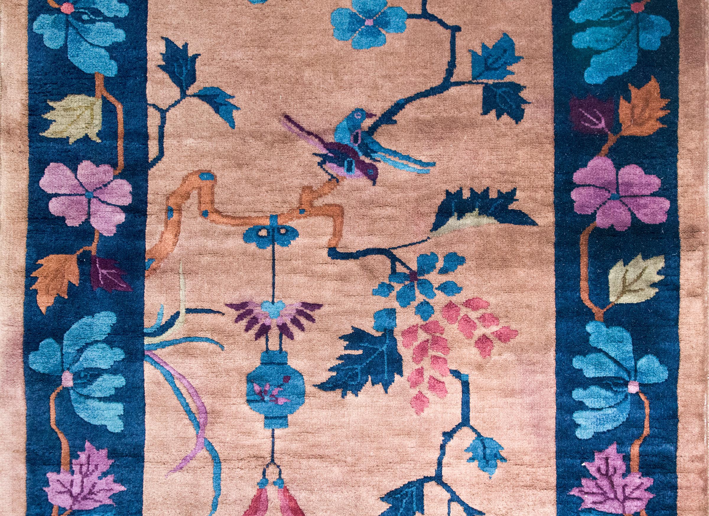 Tapis Art Déco chinois du début du 20ème siècle en vente 1