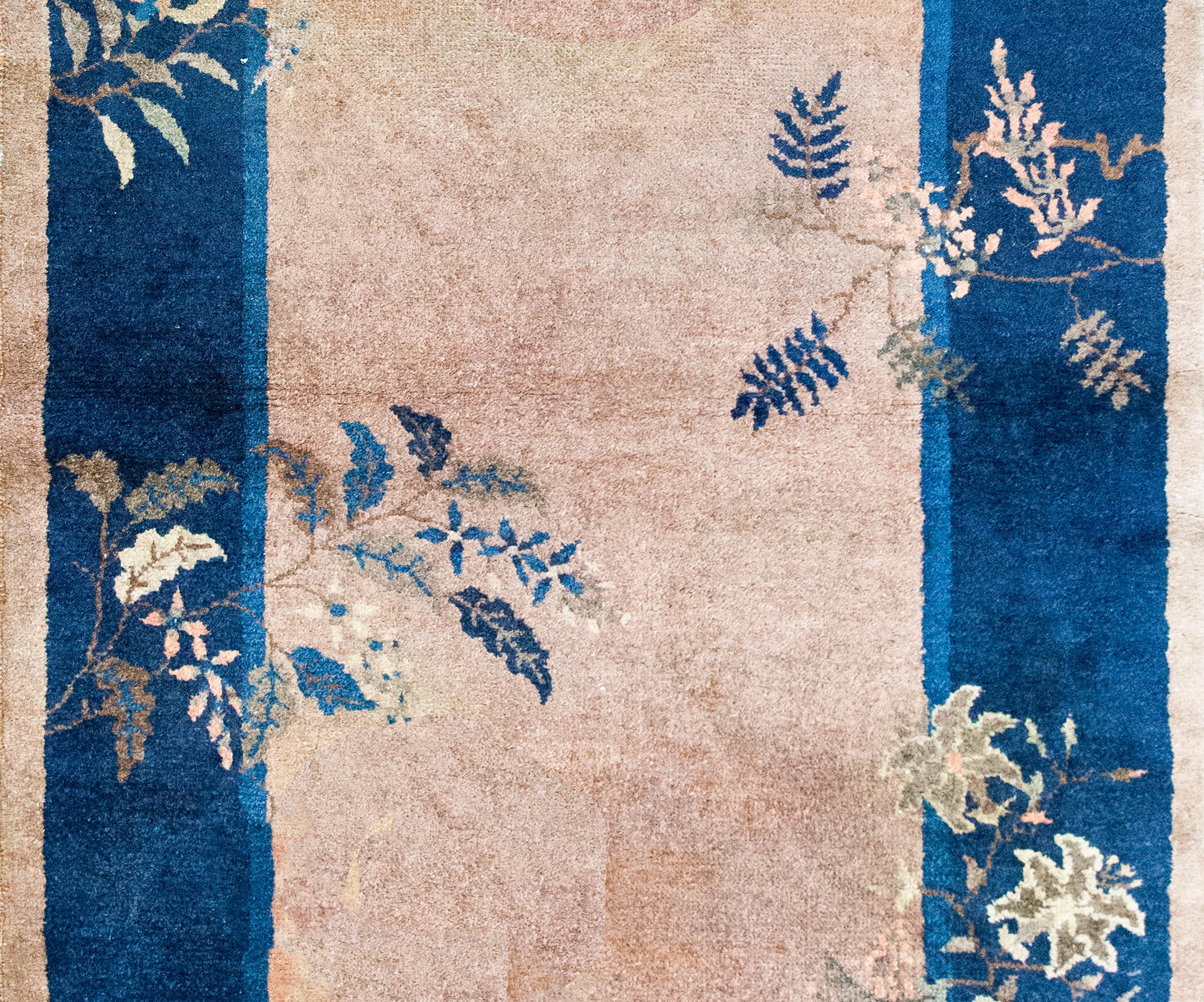 Tapis Art Déco chinois du début du 20ème siècle en vente 1