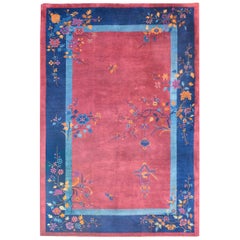 Chinesischer Art-déco-Teppich des frühen 20. Jahrhunderts