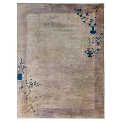 Antique Early 20th Century Chinese Art Deco Rug