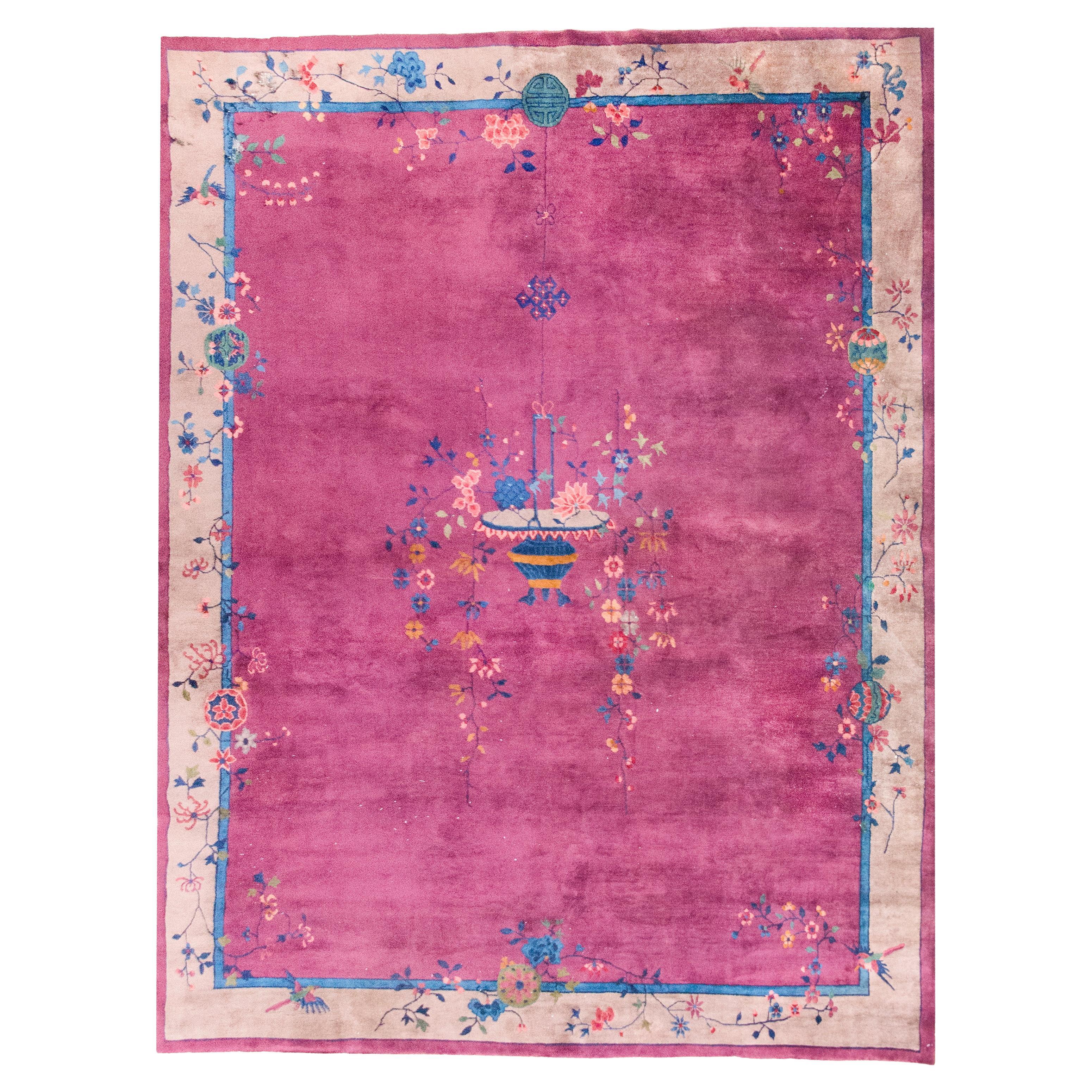 Early 20th Century Chinese Art Deco Rug