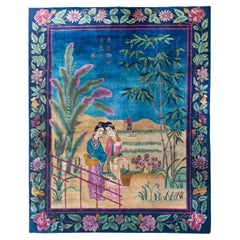 Early 20th Century Chinese Art Deco Rug