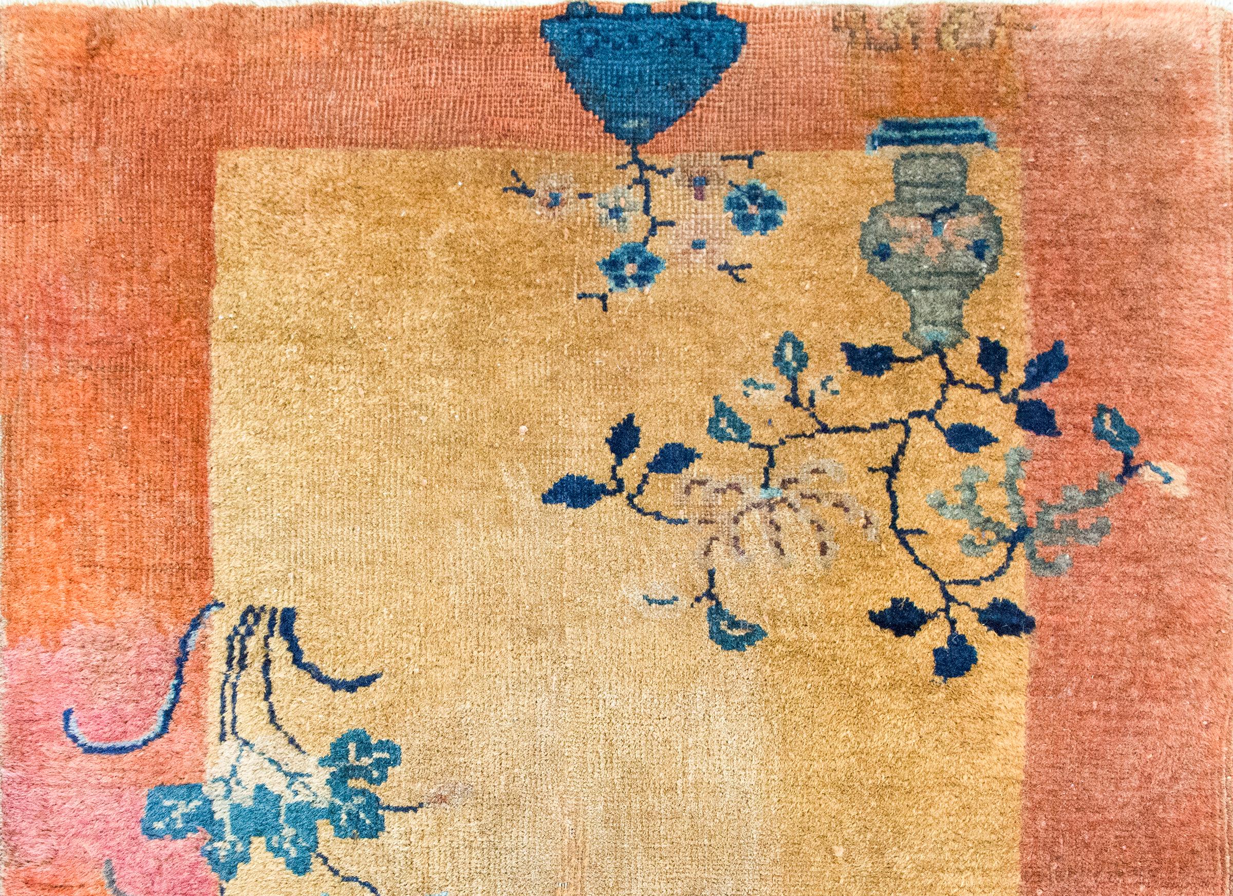 Chemin de table art déco chinois du début du 20e siècle en vente 2