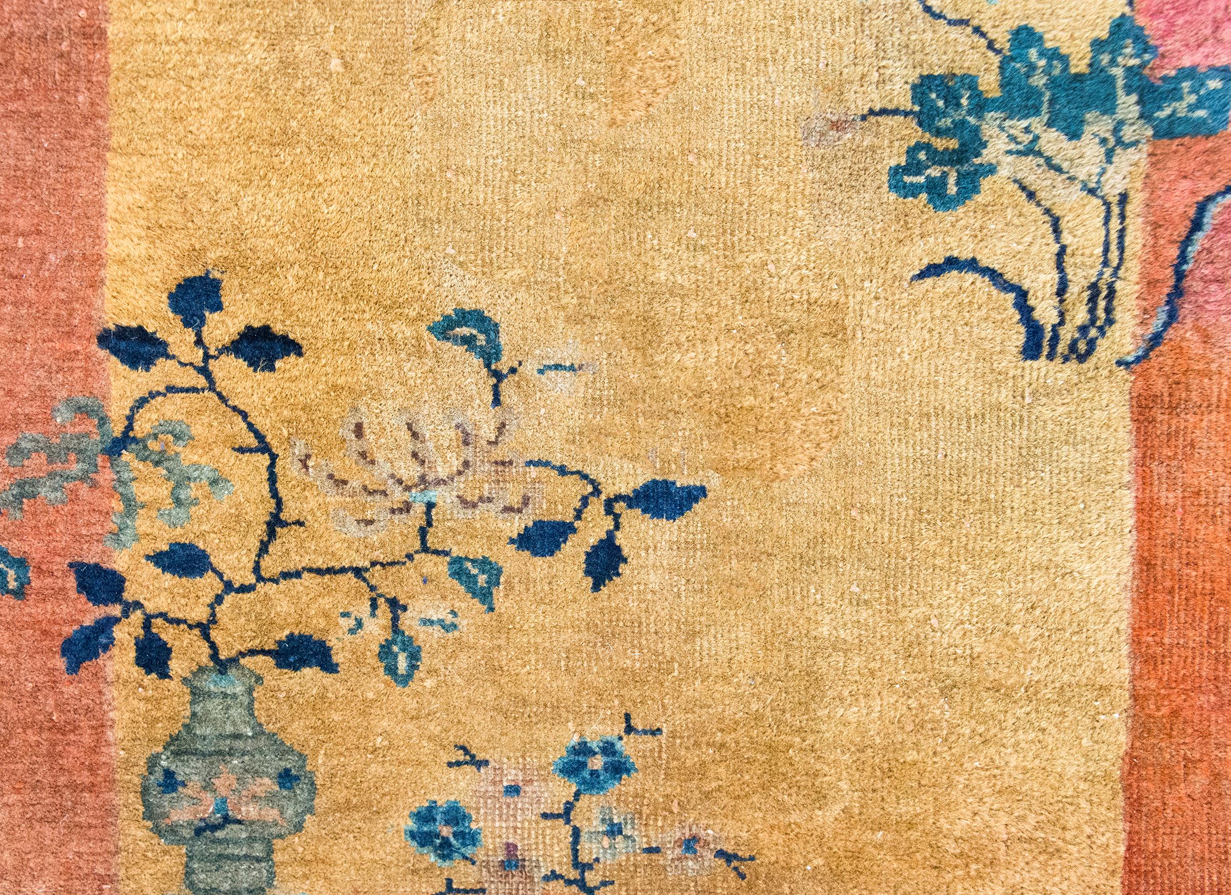 Chemin de table art déco chinois du début du 20e siècle en vente 3
