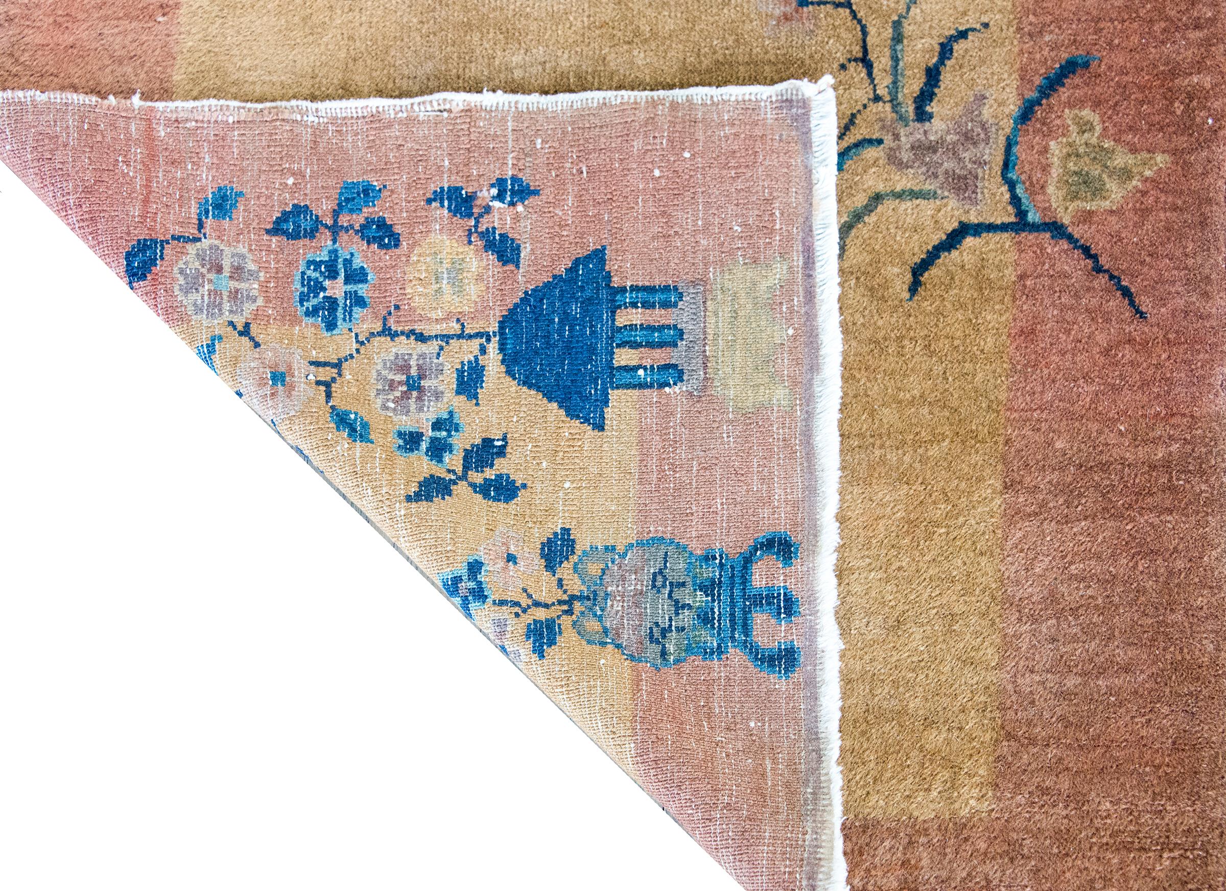 Chemin de table art déco chinois du début du 20e siècle en vente 6