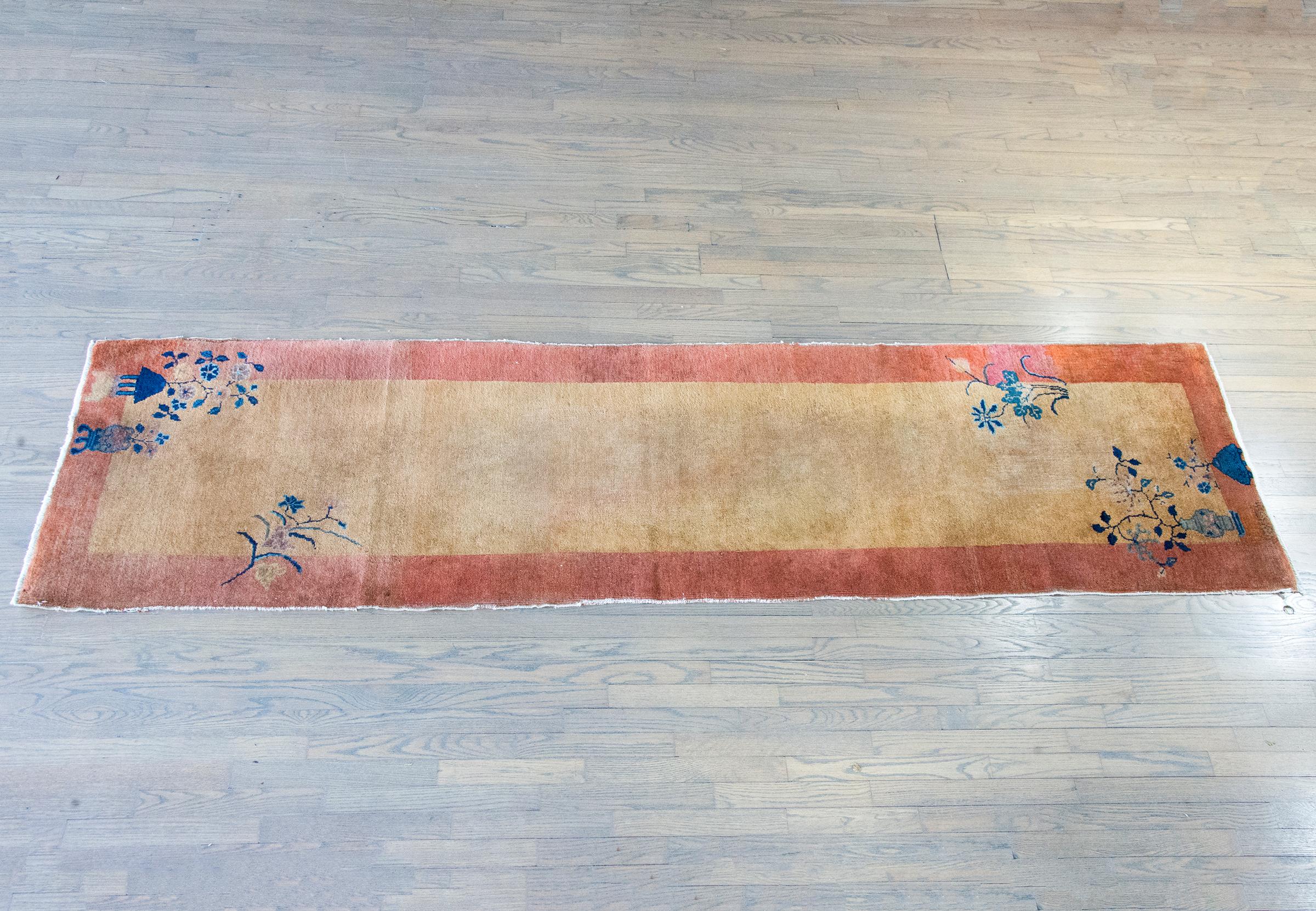 Chemin de table art déco chinois du début du 20e siècle en vente 7