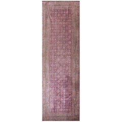 Chinesischer Baotou-Teppich des frühen 20. Jahrhunderts (  5'1" x 17'7"  - 155 x 536 )