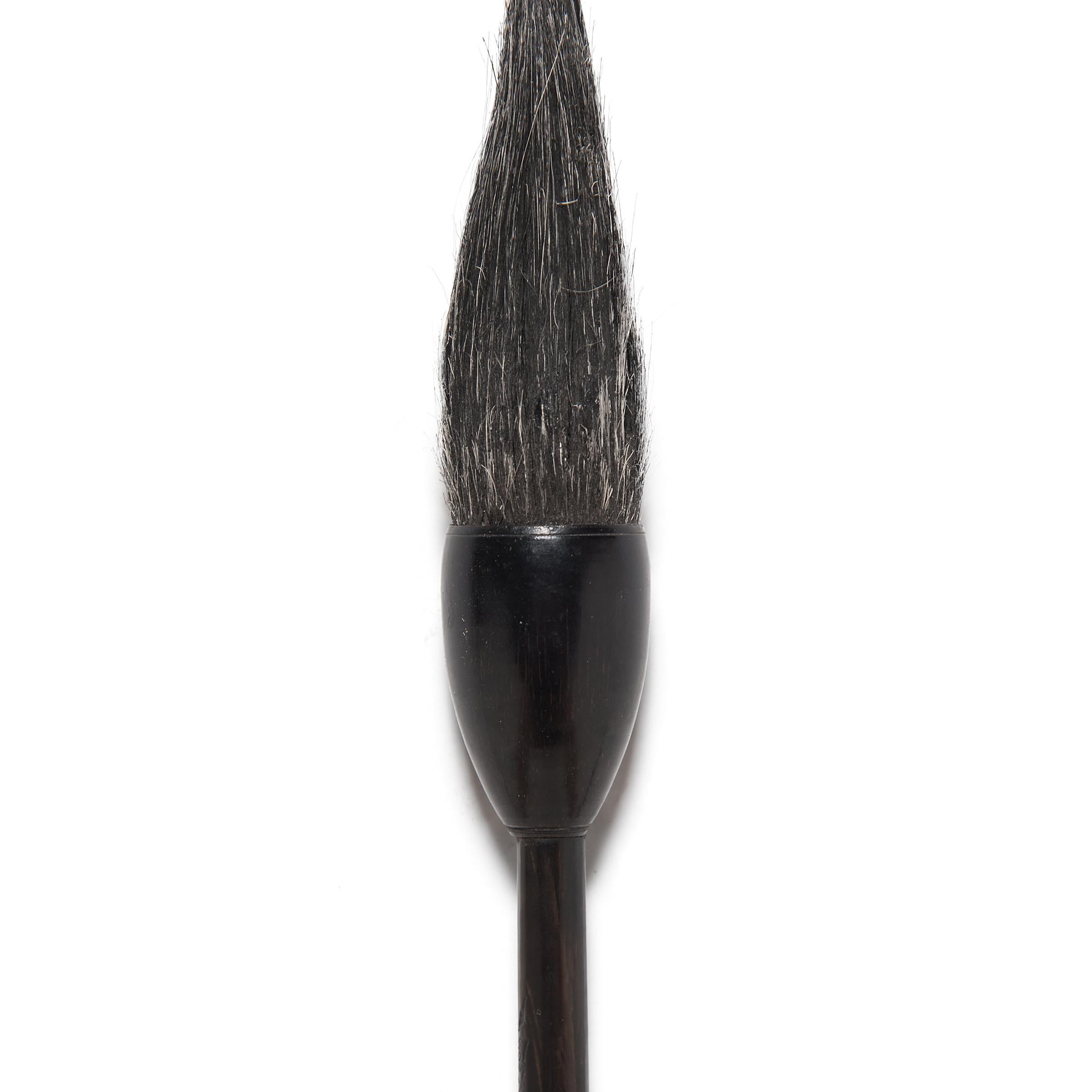 Qing Chinese Calligraphy Brush, c. 1900 For Sale