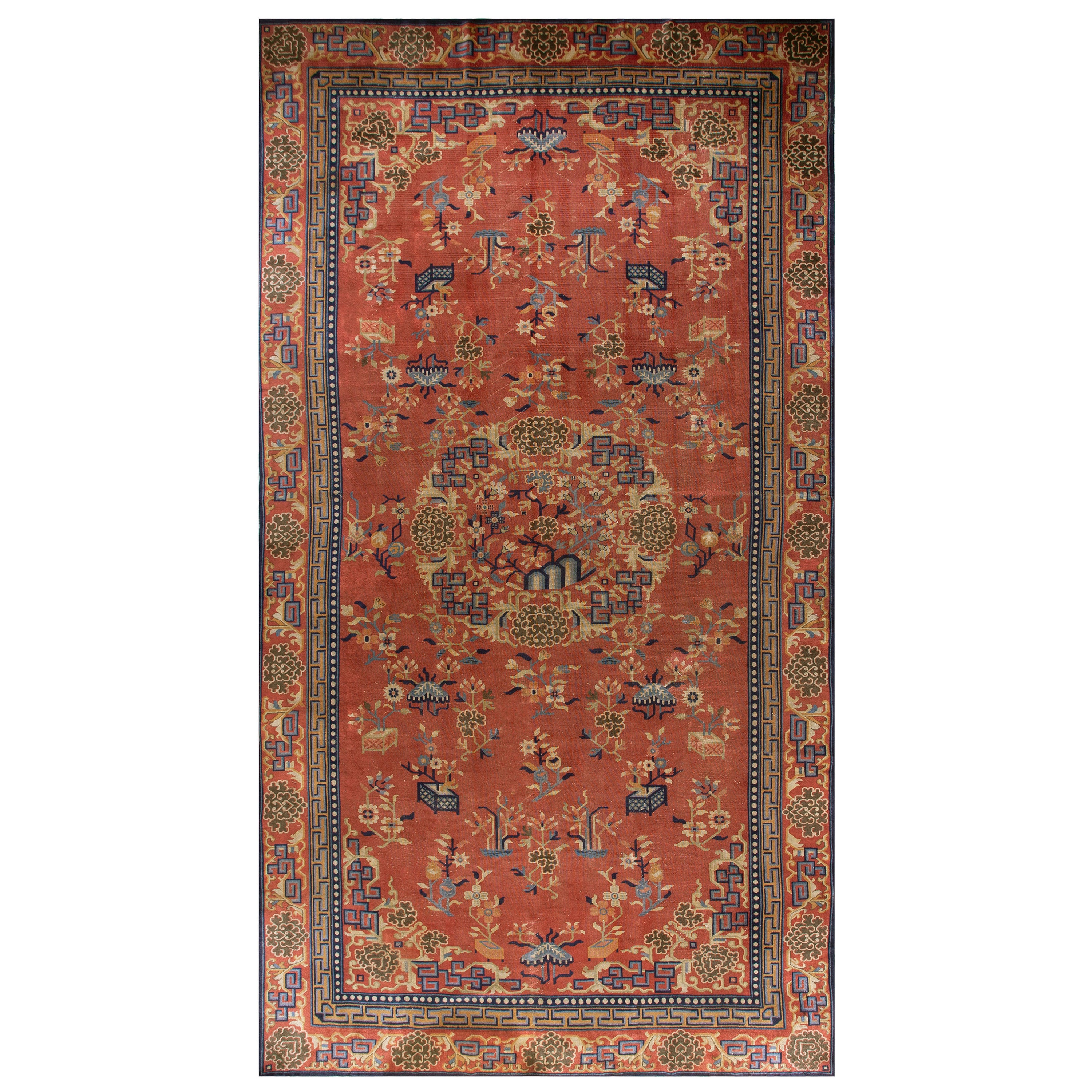 Tappeto cinese dei primi del Novecento ( 10'4 "x 19'3" - 315 x 587 ) in vendita