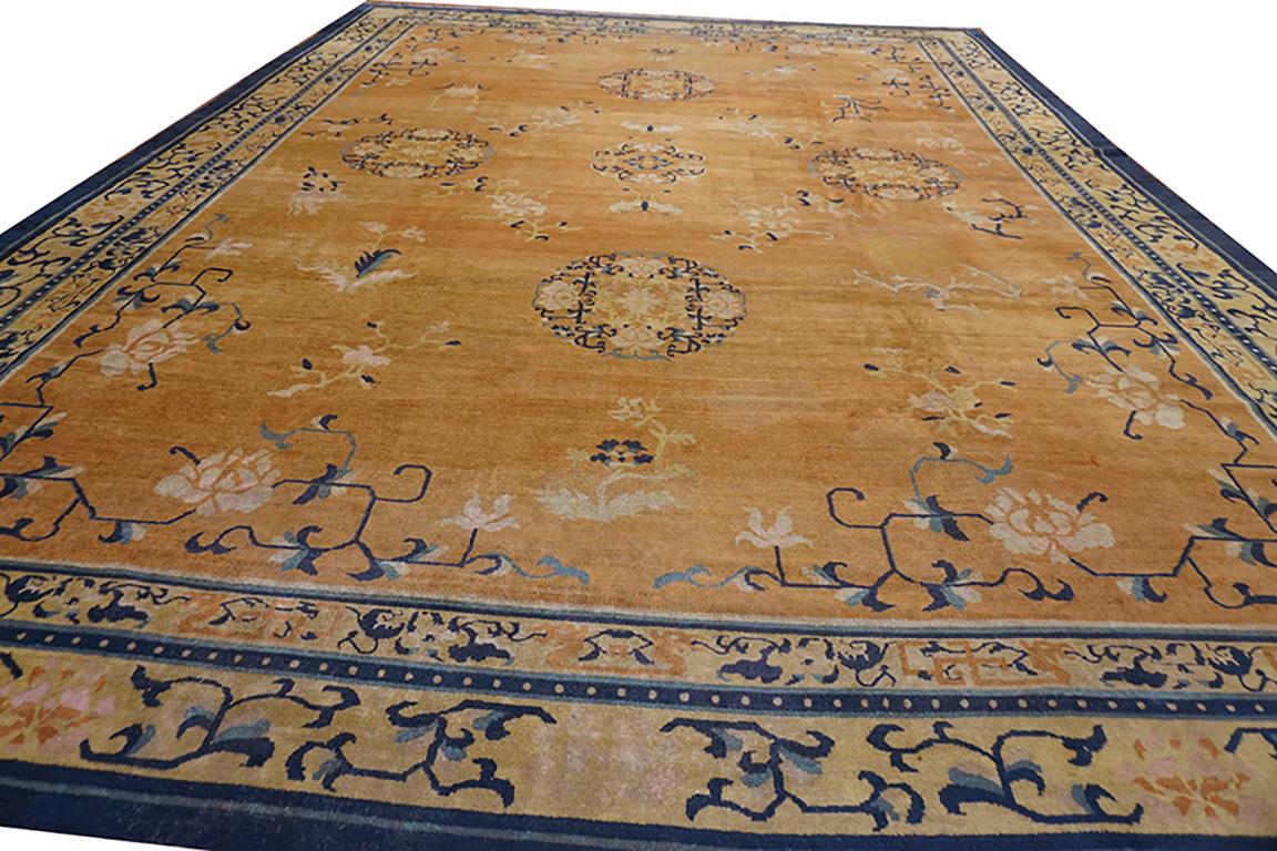 Early 20th Century Chinese Carpet , Size:	13' x 17' 8