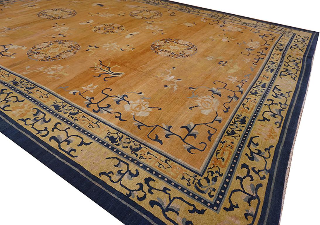 Early 20th Century Chinese Carpet  13' x 17' 8