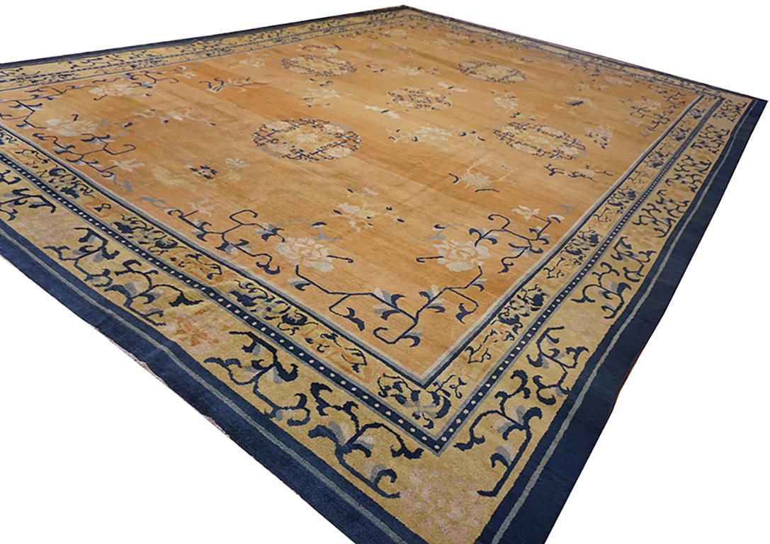 Early 20th Century Chinese Carpet  13' x 17' 8