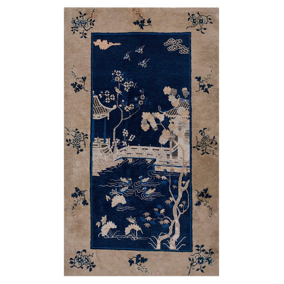Tapis chinois du début du 20ème siècle ( 4' x 6'8" - 122 x 203 )
