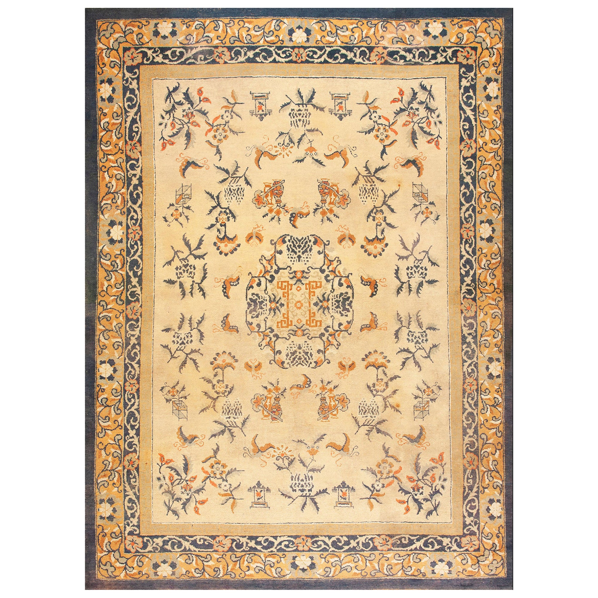 Tapis chinois du début du 20e siècle ( 9''2'''' x 12'' - 280 x 365 )