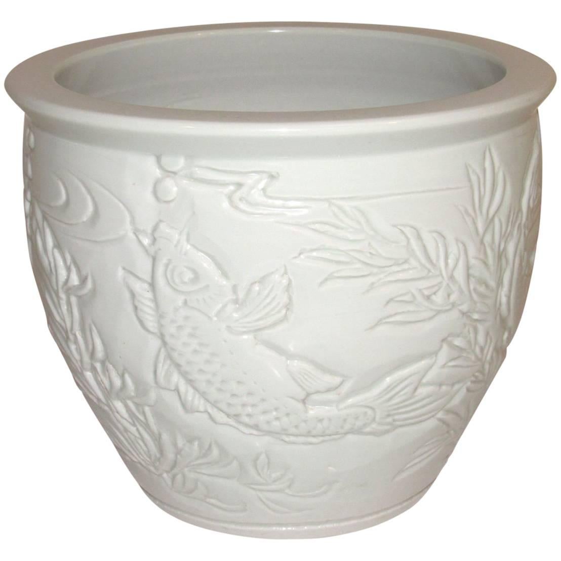 Early 20th Century Chinese Celadon Planter For Sale