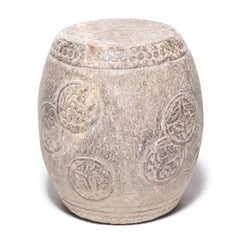 Early 20th Century Chinese Charm Stone Drum