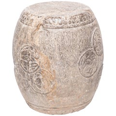 Early 20th Century Chinese Charm Stone Drum