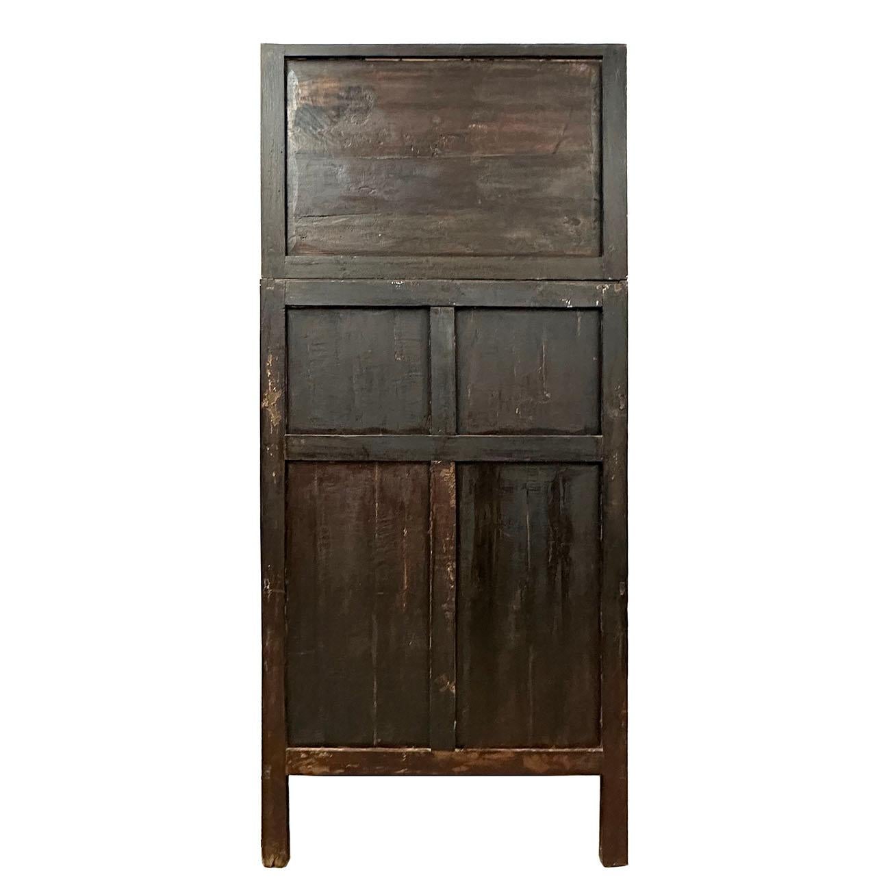 Early 20th Century Chinese Compound Wedding Armoire/Wardrobe Description For Sale 5