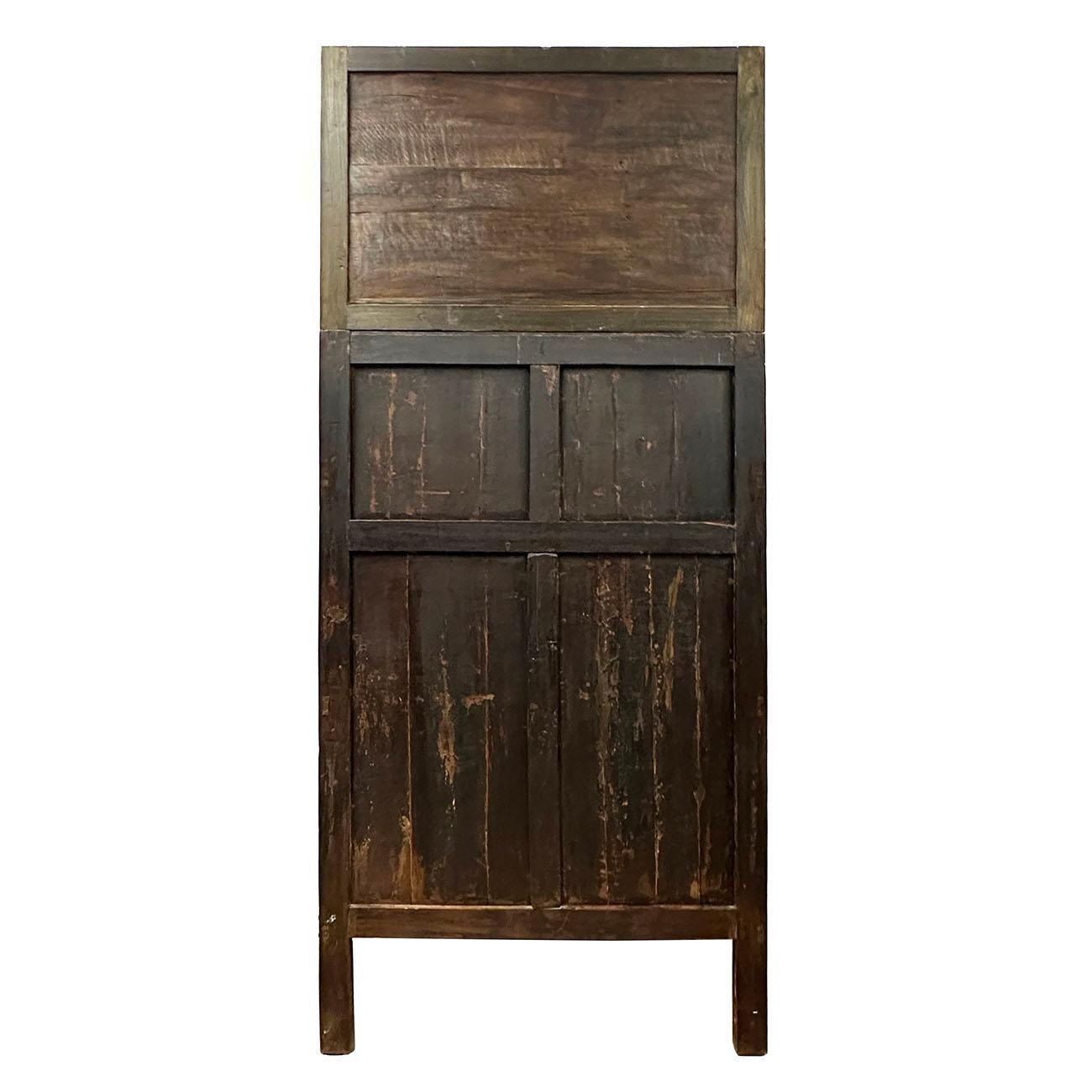 Early 20th Century Chinese Compound Wedding Armoire/Wardrobe For Sale 3