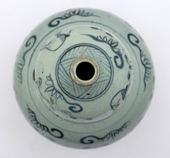 Chinesische Doppelkürbisvase in Kürbisform aus dem frühen 20. Jahrhundert