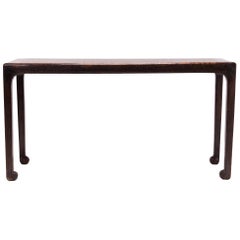 Early 20th Century Chinese Elegant Black Lacquer Wine Table