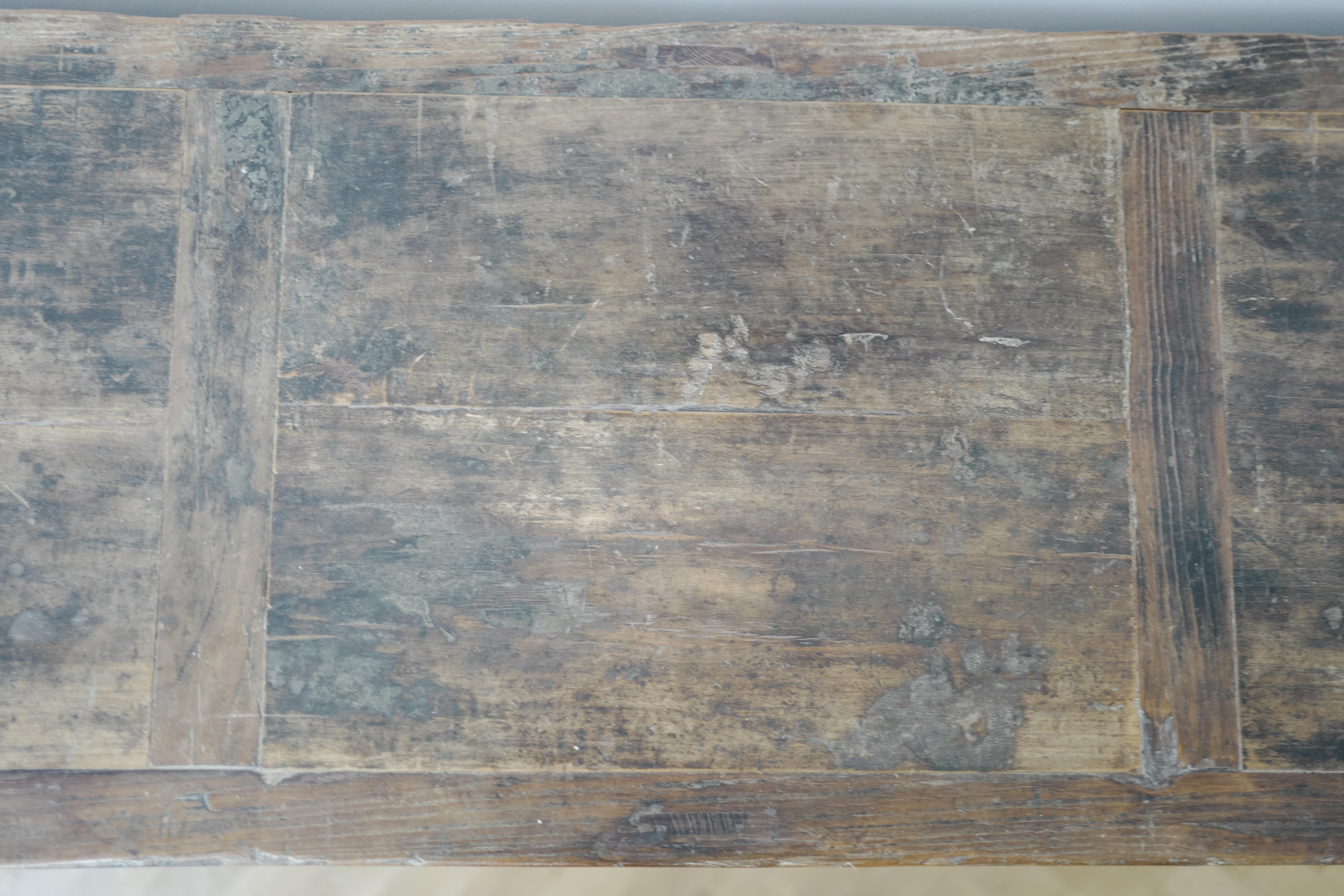 Credenza in legno di olmo cinese dei primi del Novecento con una patina straordinaria in vendita 2