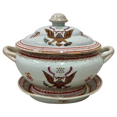 Early 20th Century Chinese Export American Amorial Tureen