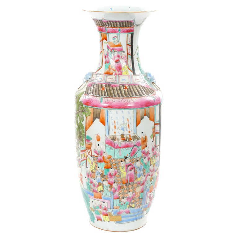 Anfang des 20. Jahrhunderts Chinesisch Export Famille Rose 