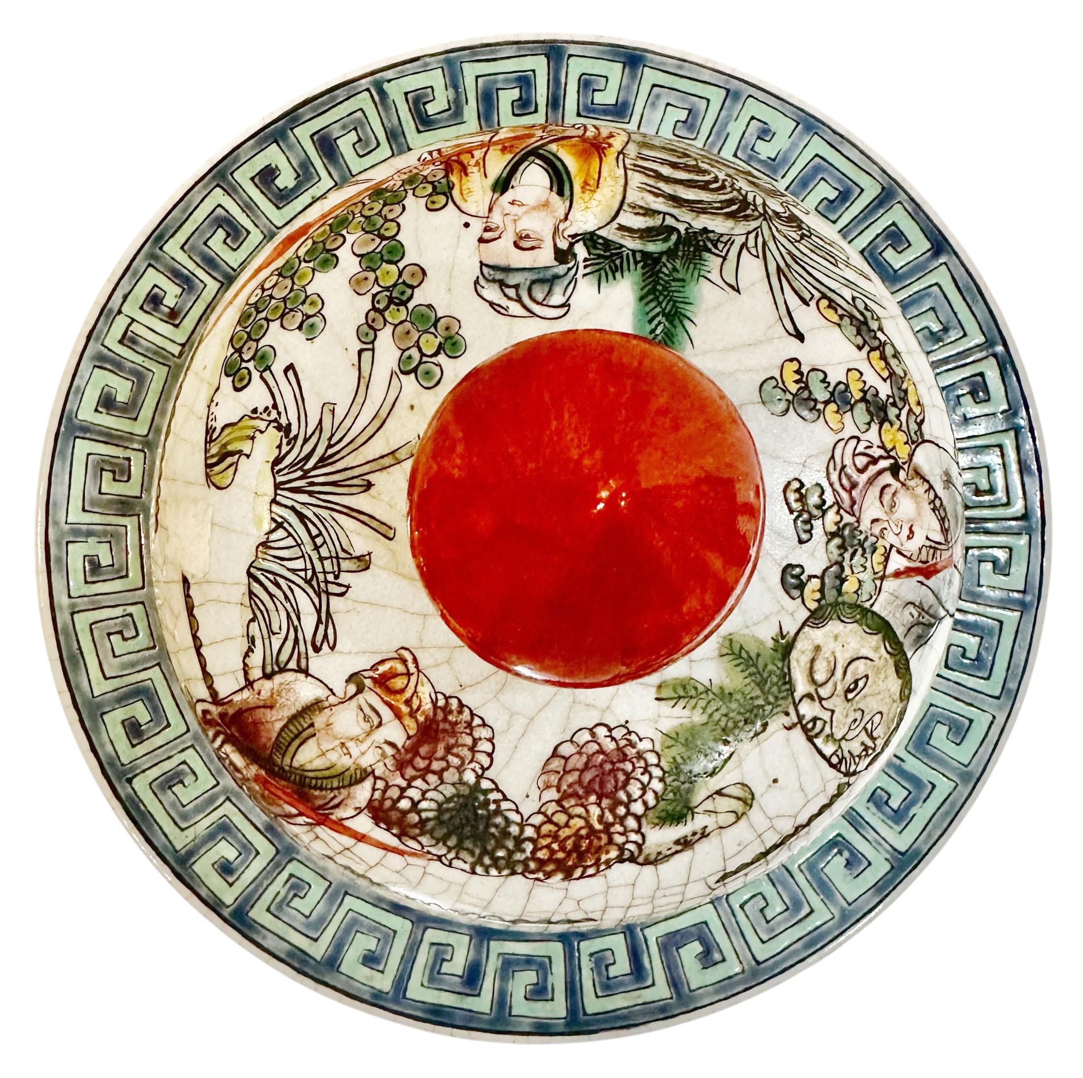 Early 20th Century Chinese Famille Verte Vase with Battle Scene For Sale 1