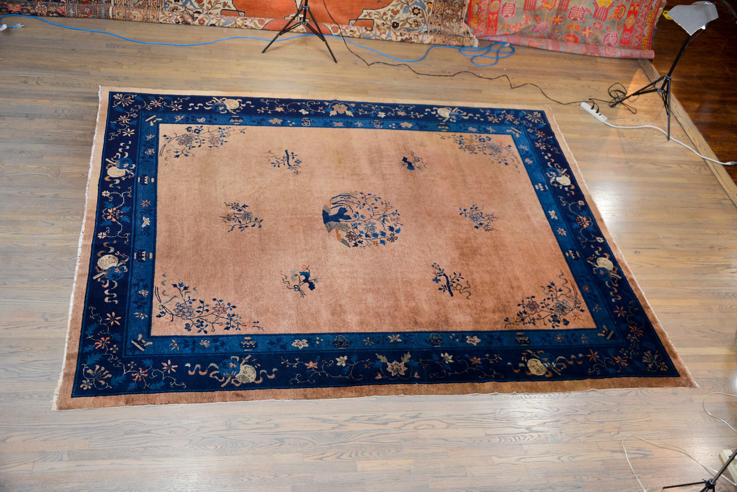 Early 20th Century Chinese Feti Rug For Sale 5