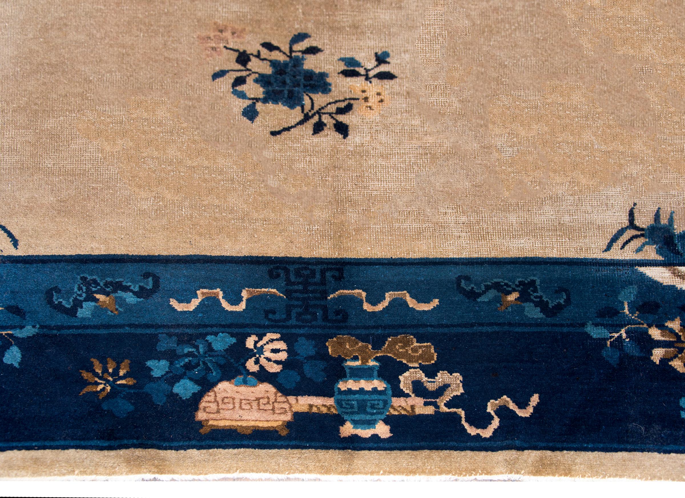 Early 20th Century Chinese Feti Rug 6