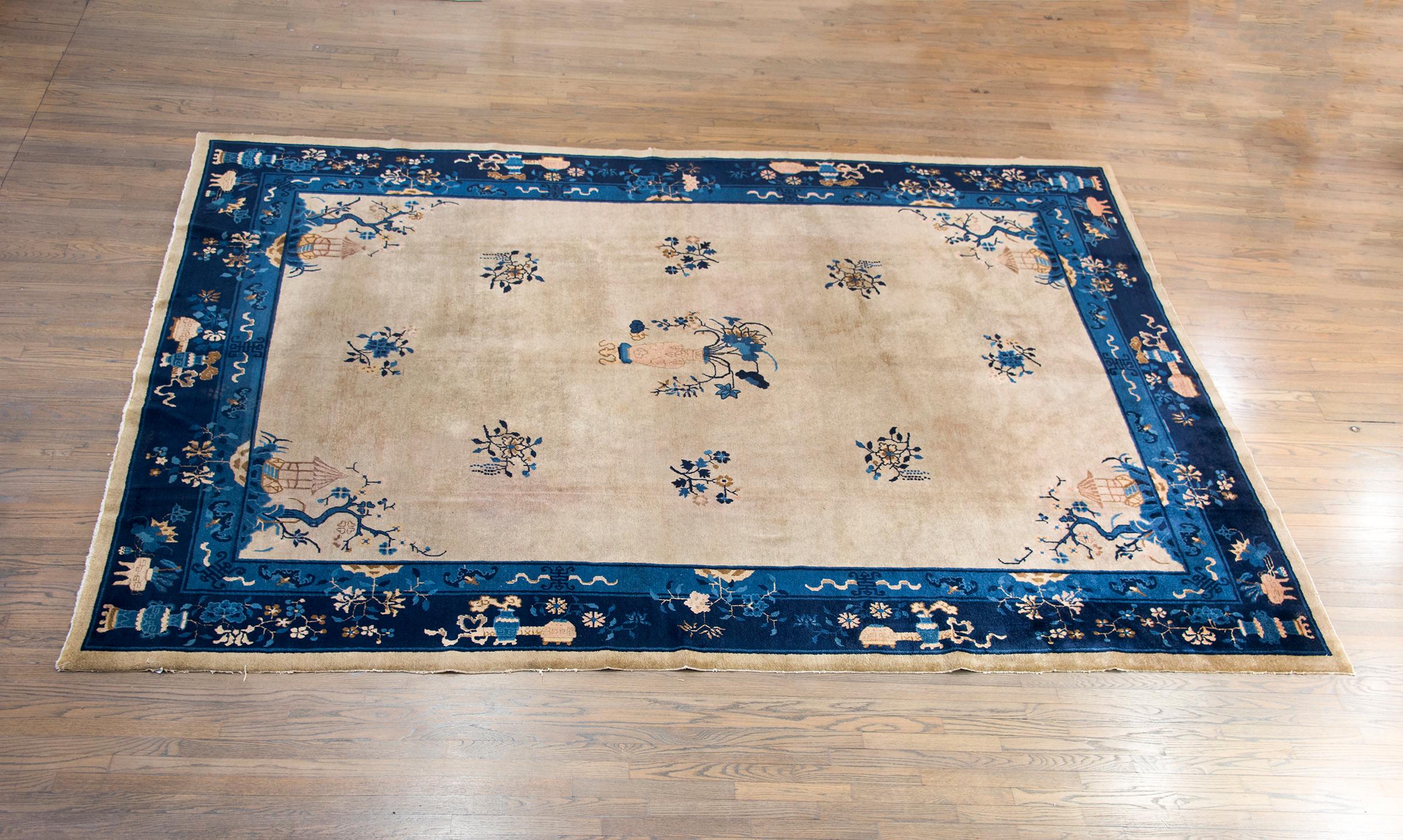 Early 20th Century Chinese Feti Rug 9