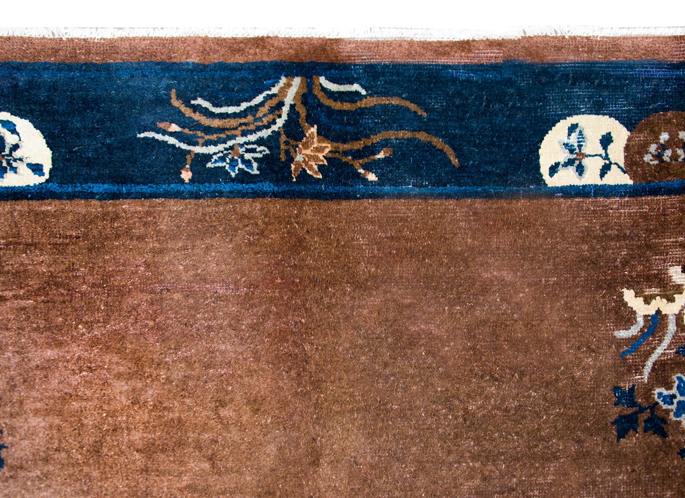 Early 20th Century, Chinese Feti Rug For Sale 1