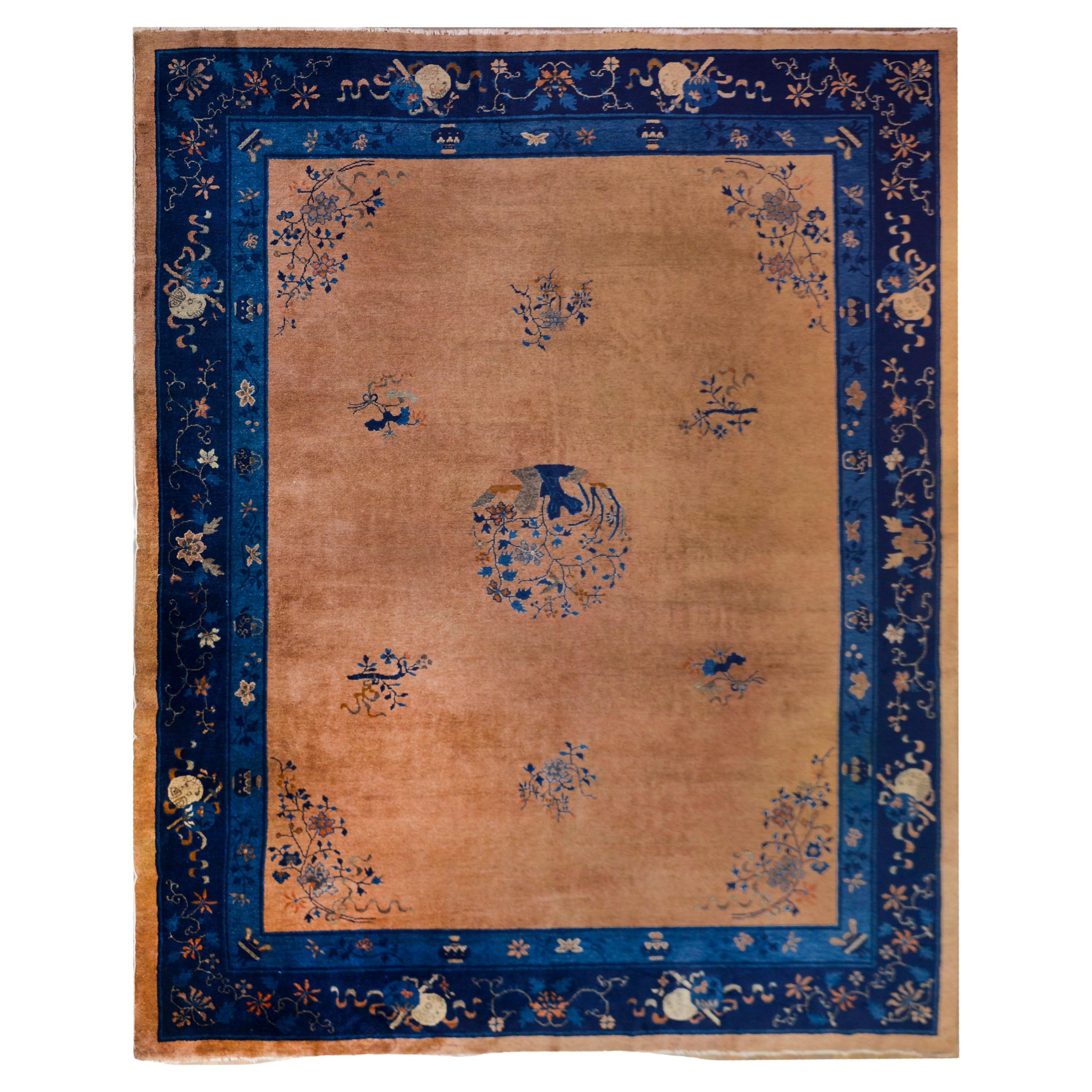 Early 20th Century Chinese Feti Rug For Sale