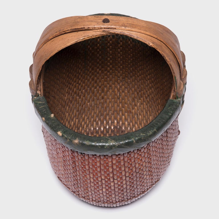 Early 20th Century Chinese Fisherman's Basket For Sale at 1stDibs