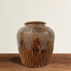 Early 20th Century Chinese Glazed Pot