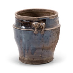 Early 20th Century Chinese Glazed Vinegar Jar