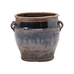 Early 20th Century Chinese Glazed Vinegar Jar