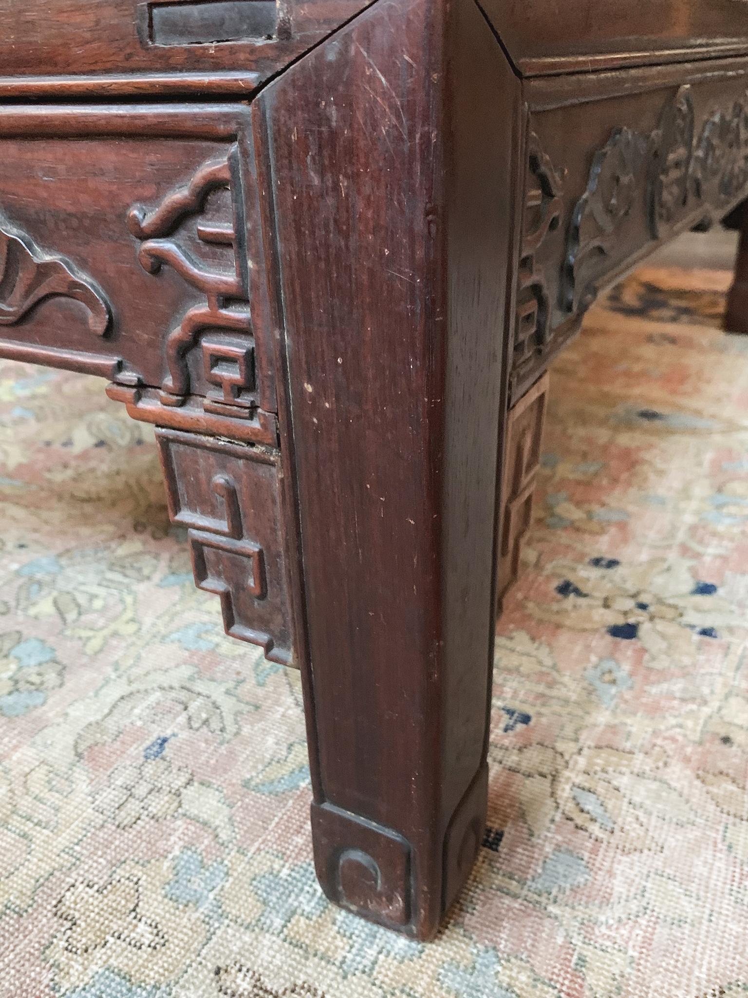 Early 20th Century Chinese Hongmu Low Table 4