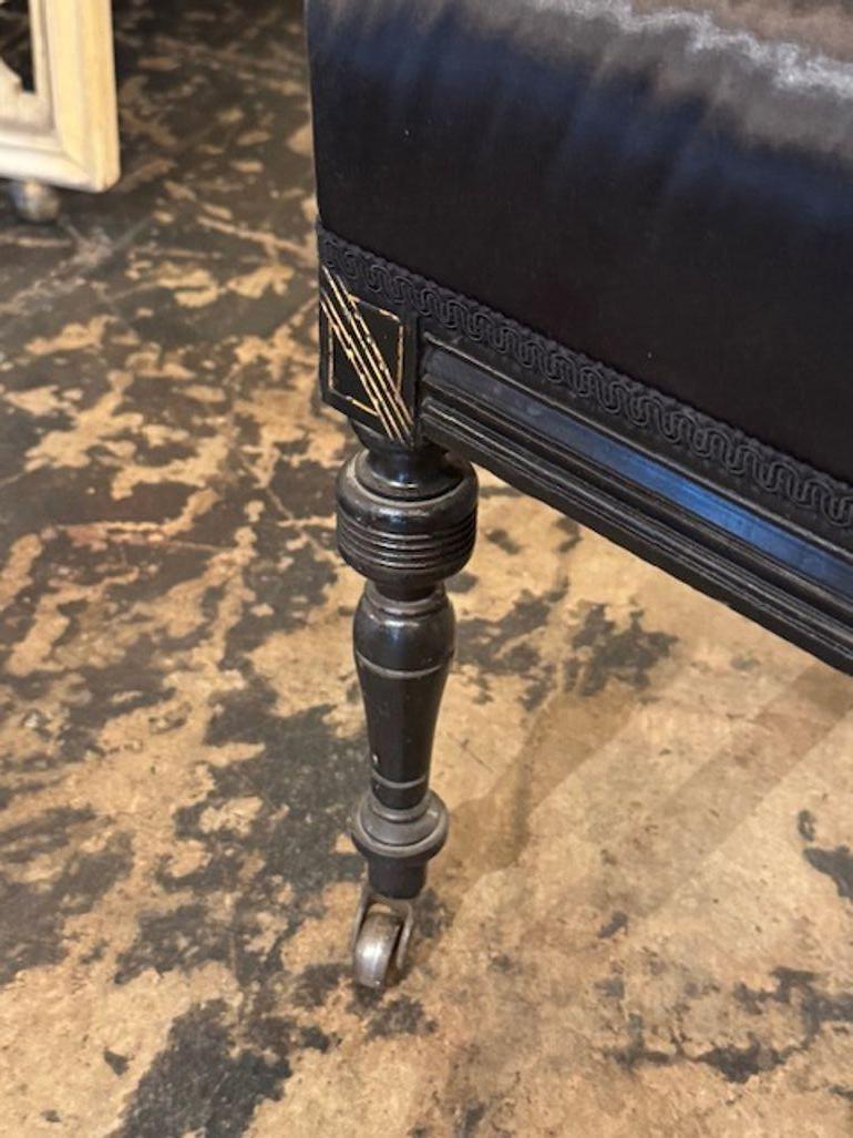 Early 20th Century Chinese Lacquered Chair For Sale 2