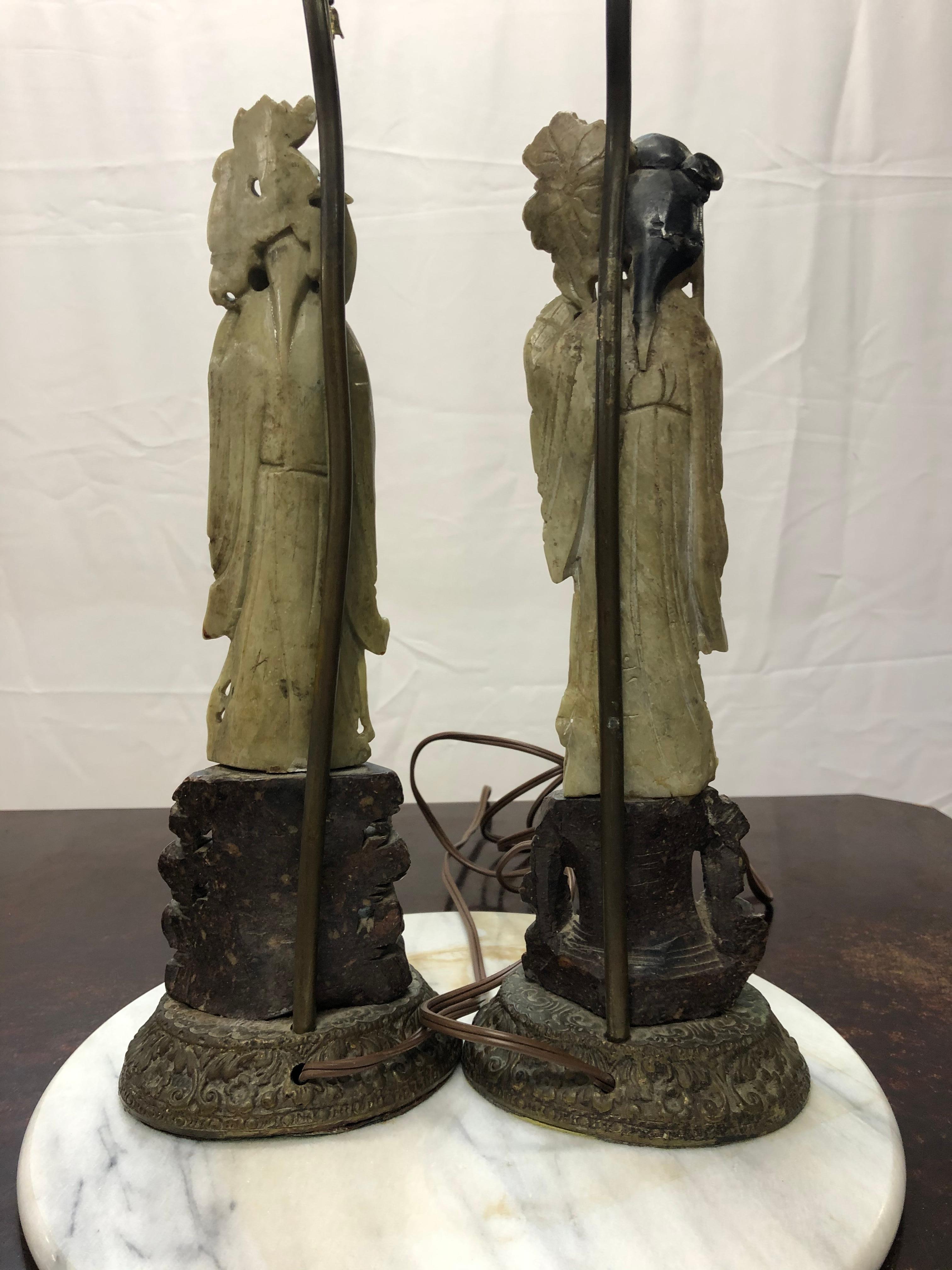 Chinese Export Early 20th Century Chinese Lamps For Sale